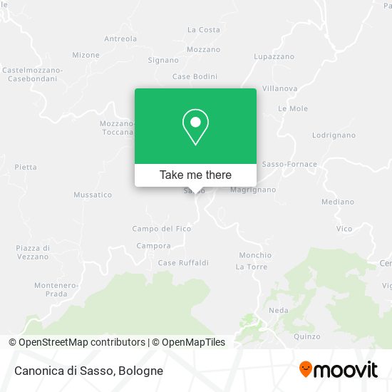 Canonica di Sasso map