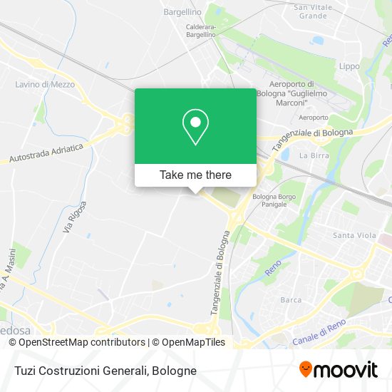 Tuzi Costruzioni Generali map