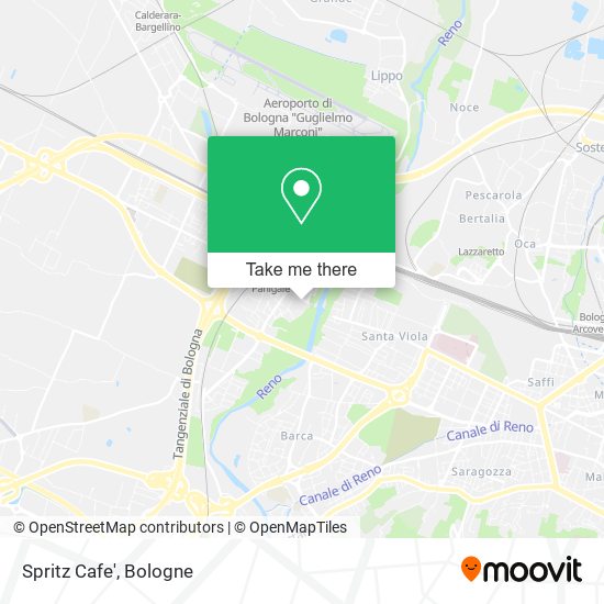 Spritz Cafe' map