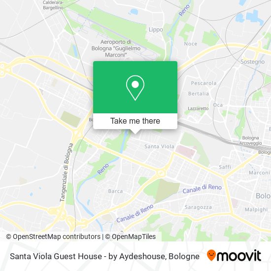 Santa Viola Guest House - by Aydeshouse map