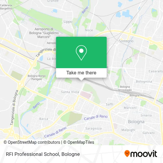 RFI Professional School map