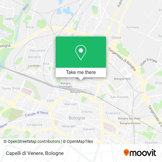 Capelli di Venere map
