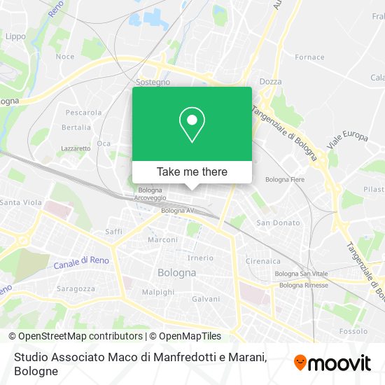 Studio Associato Maco di Manfredotti e Marani map