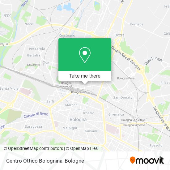 Centro Ottico Bolognina map
