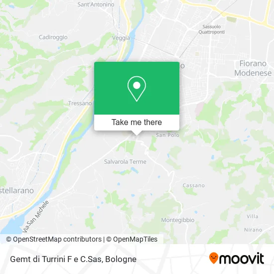 Gemt di Turrini F e C.Sas map