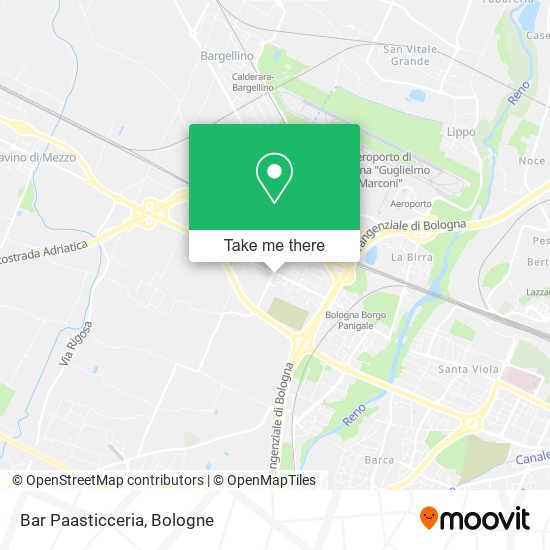 Bar Paasticceria map