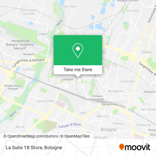 La Suite 18 Store map