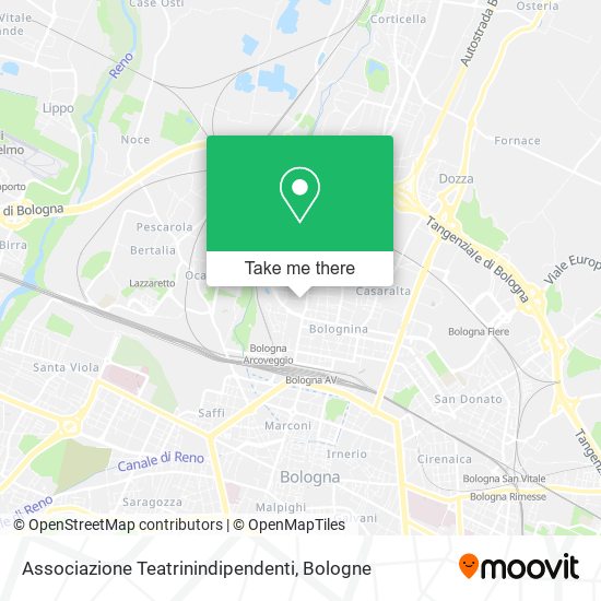 Associazione Teatrinindipendenti map