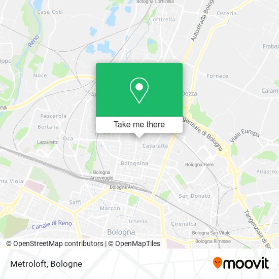 Metroloft map