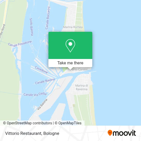 Vittorio Restaurant map