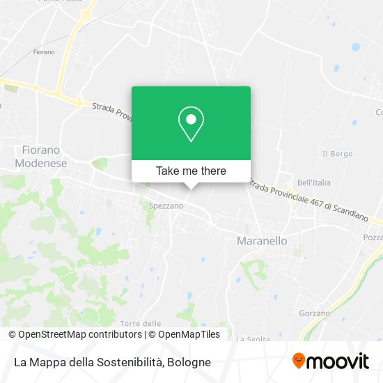 La Mappa della Sostenibilità map