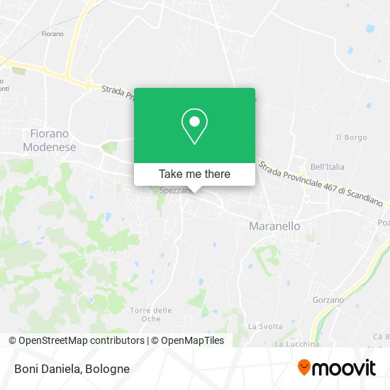 Boni Daniela map