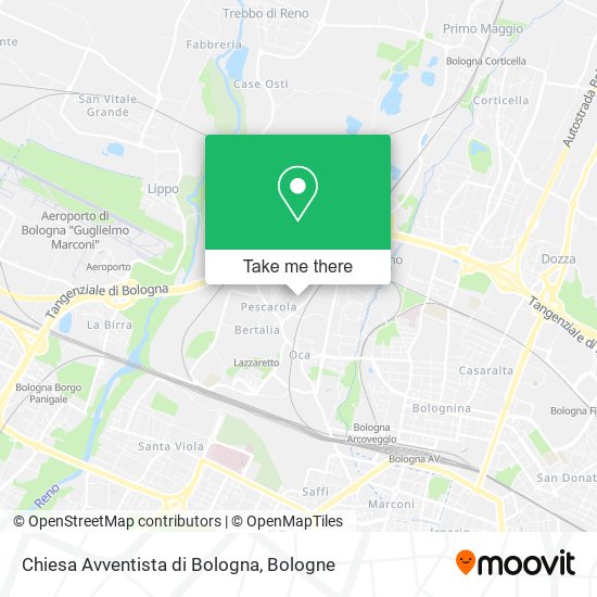 Chiesa Avventista di Bologna map