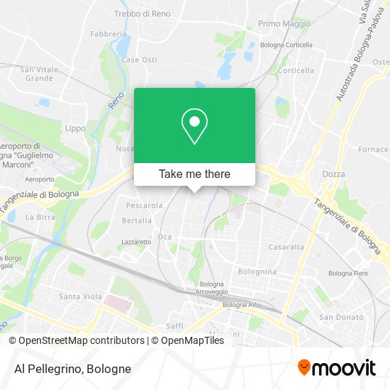 Al Pellegrino map