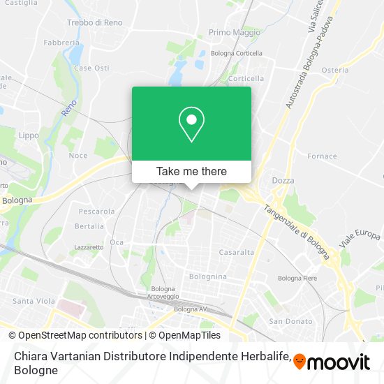 Chiara Vartanian Distributore Indipendente Herbalife map