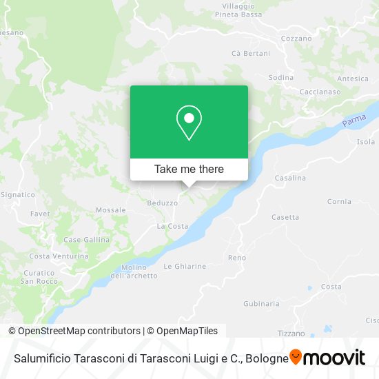 Salumificio Tarasconi di Tarasconi Luigi e C. map