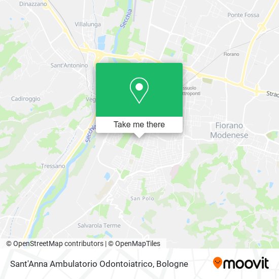 Sant'Anna Ambulatorio Odontoiatrico map