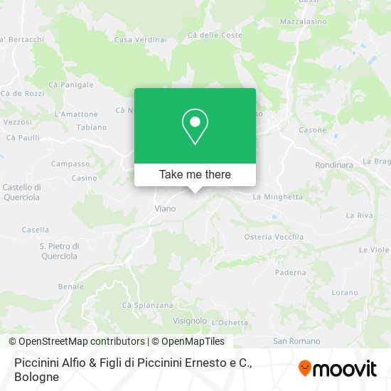 Piccinini Alfio & Figli di Piccinini Ernesto e C. map