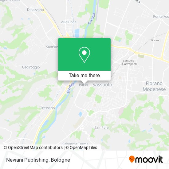 Neviani Publishing map