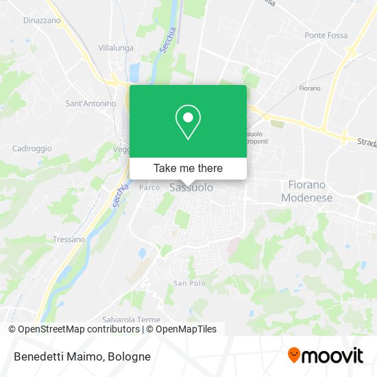 Benedetti Maimo map
