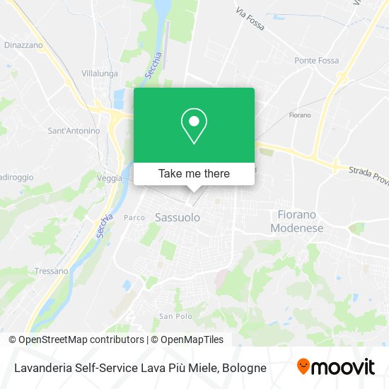 Lavanderia Self-Service Lava Più Miele map