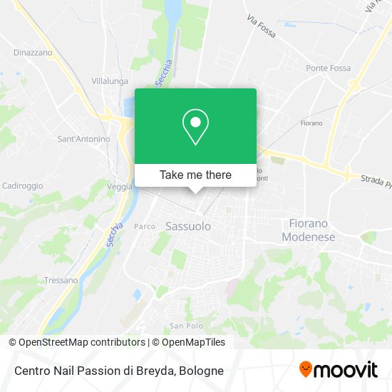 Centro Nail Passion di Breyda map
