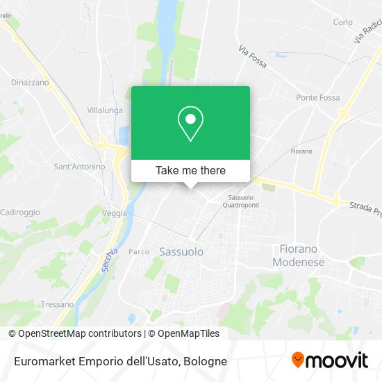 Euromarket Emporio dell'Usato map
