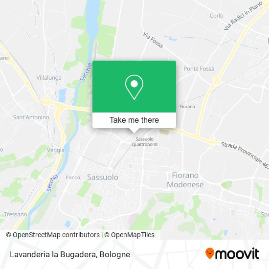 Lavanderia la Bugadera map
