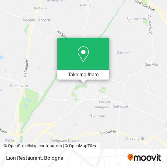 Lion Restaurant map