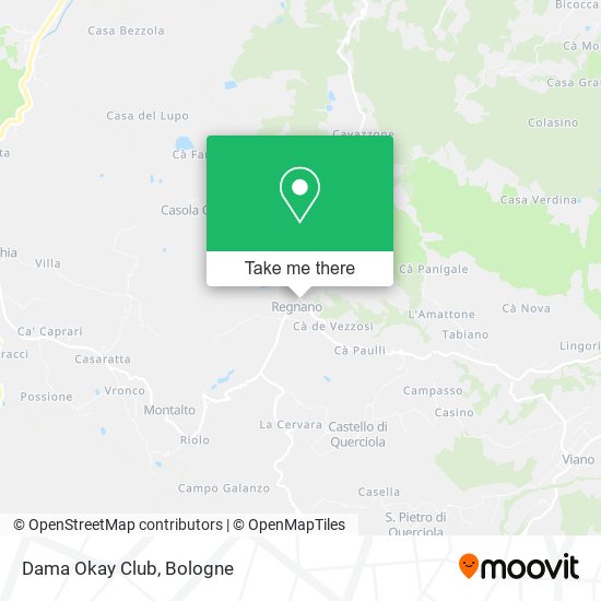 Dama Okay Club map