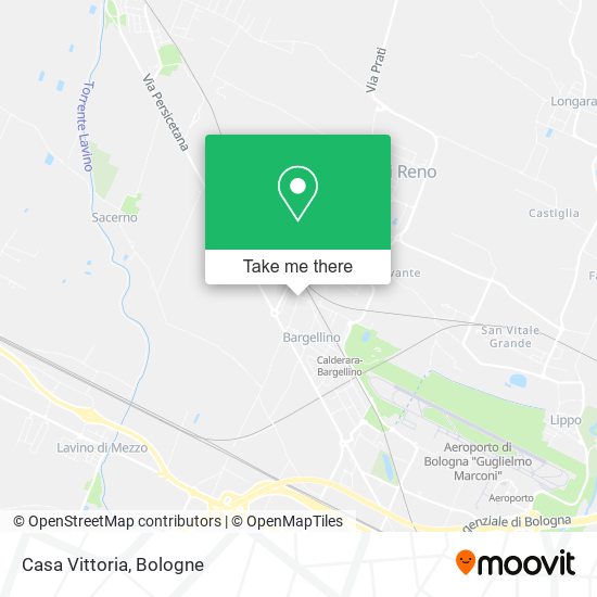 Casa Vittoria map