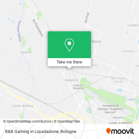 B&B Gaming in Liquidazione map