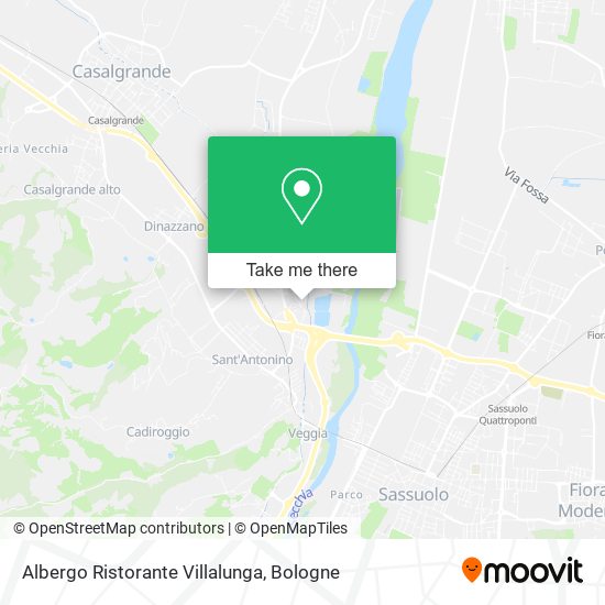 Albergo Ristorante Villalunga map