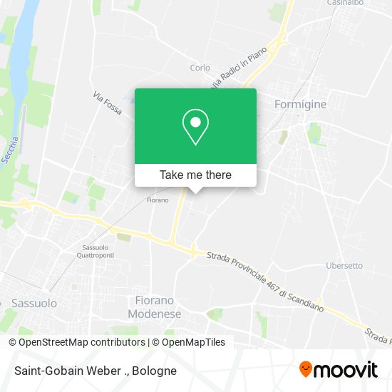 Saint-Gobain Weber . map