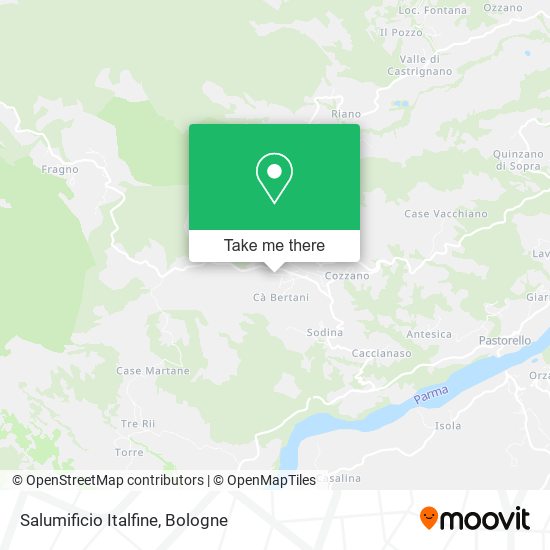 Salumificio Italfine map
