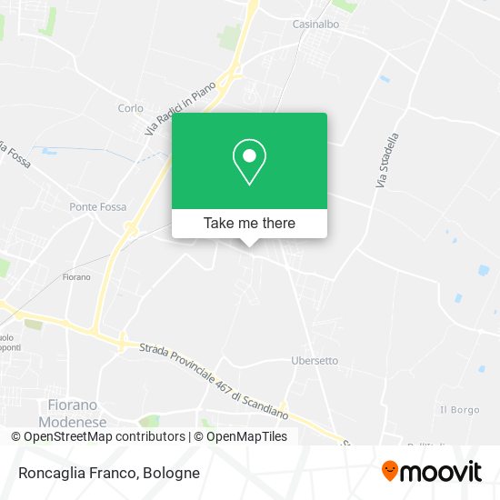 Roncaglia Franco map