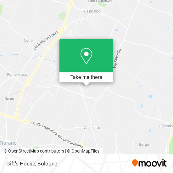Gift's House map