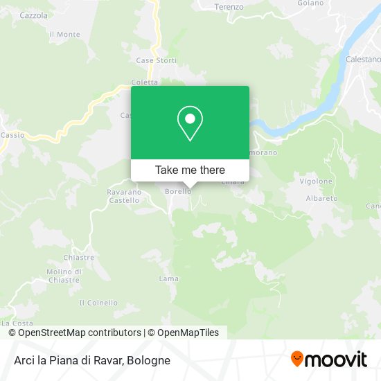 Arci la Piana di Ravar map