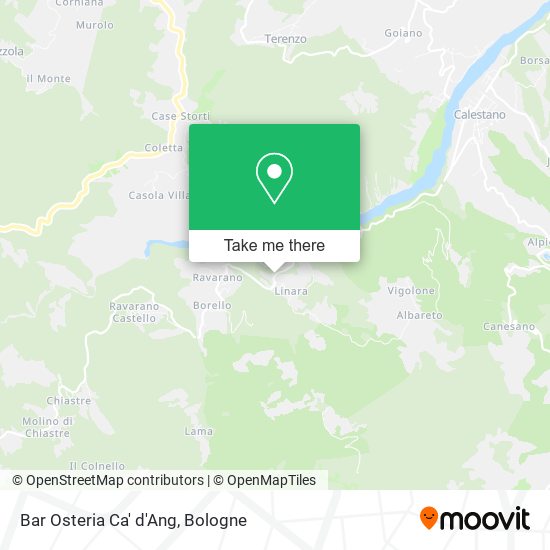 Bar Osteria Ca' d'Ang map