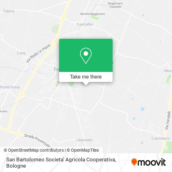 San Bartolomeo Societa' Agricola Cooperativa map