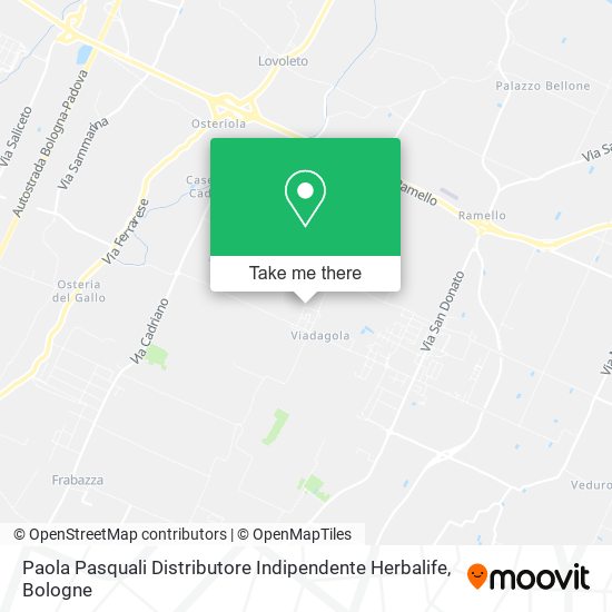 Paola Pasquali Distributore Indipendente Herbalife map