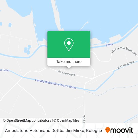 Ambulatorio Veterinario Dottbaldini Mirko map