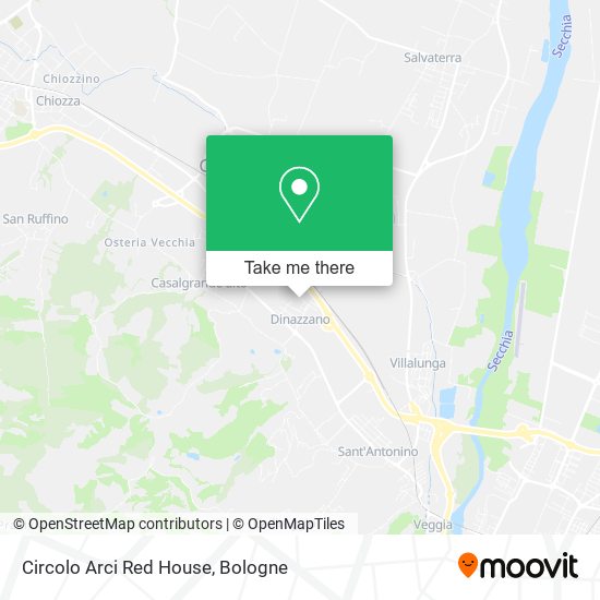 Circolo Arci Red House map