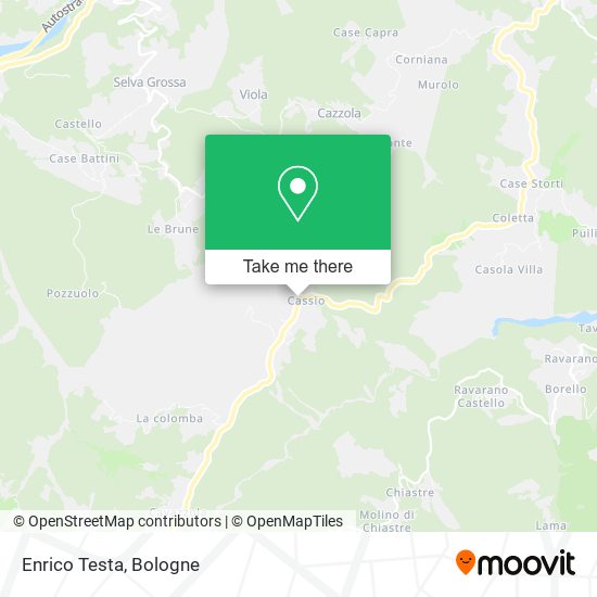 Enrico Testa map