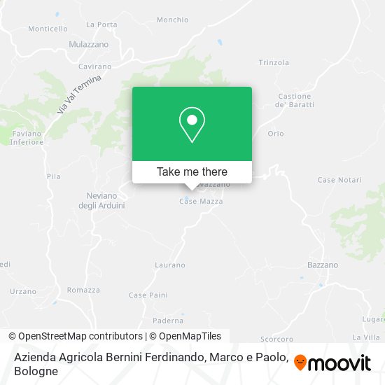 Azienda Agricola Bernini Ferdinando, Marco e Paolo map