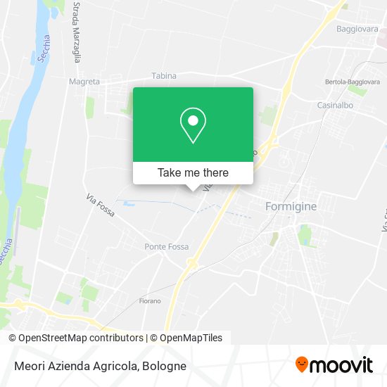 Meori Azienda Agricola map