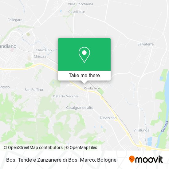 Bosi Tende e Zanzariere di Bosi Marco map