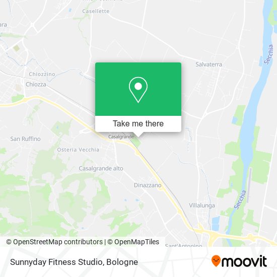 Sunnyday Fitness Studio map