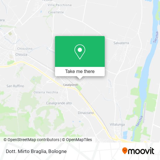 Dott. Mirto Braglia map