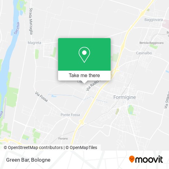 Green Bar map